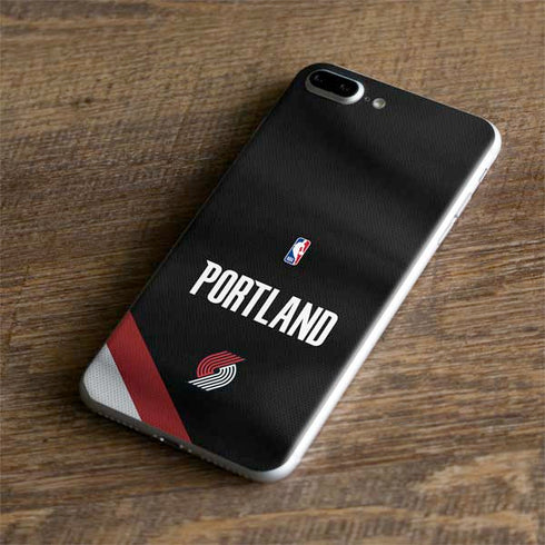 NBA Portland Trail Blazers Jersey iPhone 8 Plus Skin